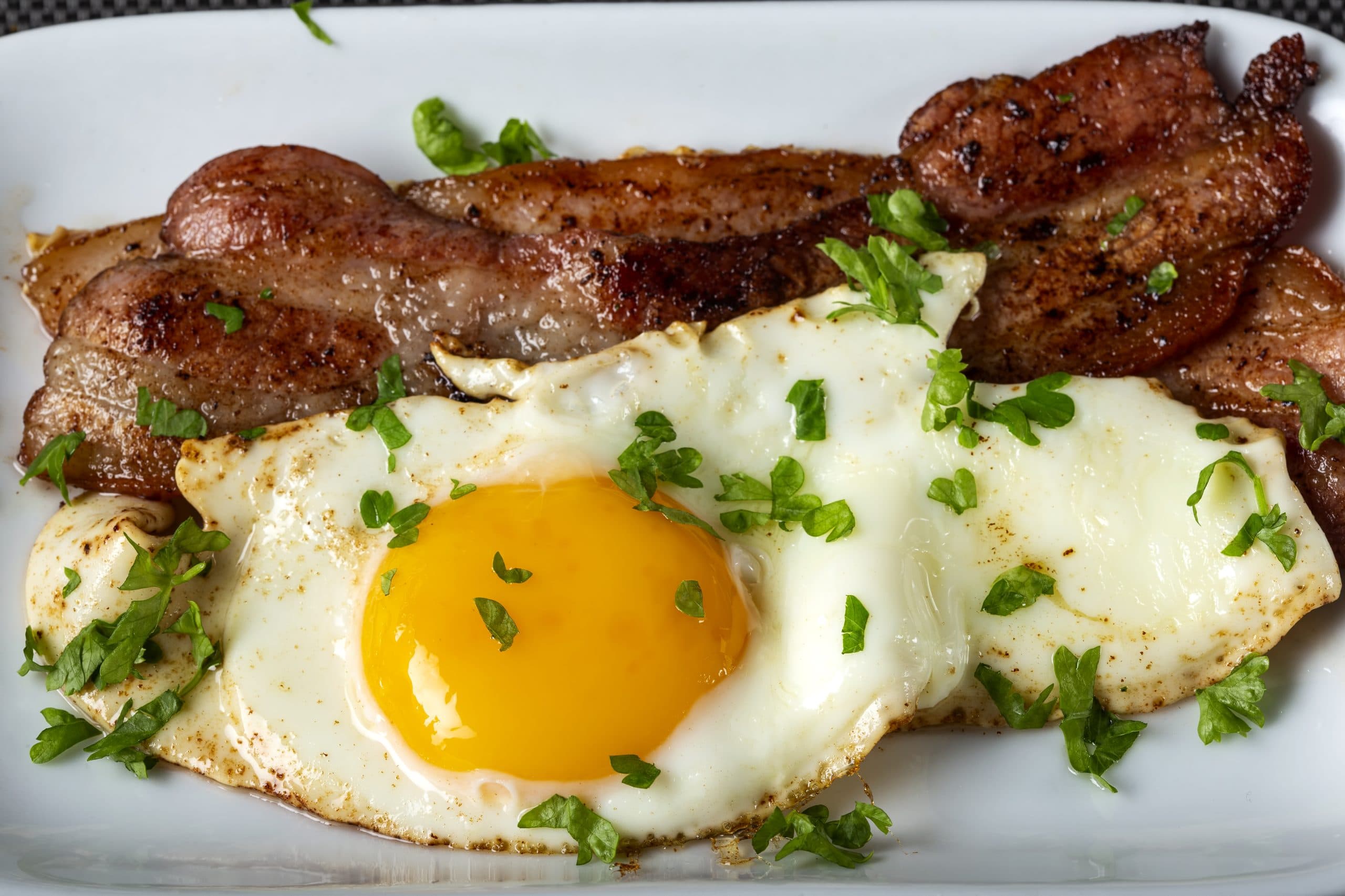 Eggs and bacon